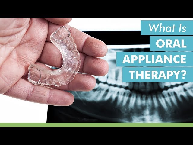 What Is Oral Appliance Therapy?