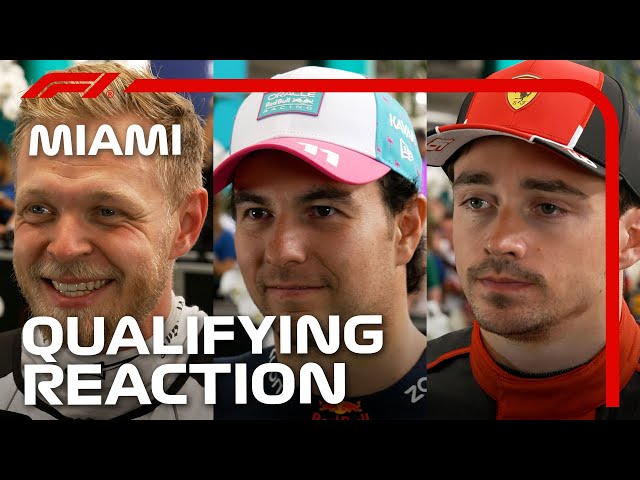 Drivers React After Qualifying | 2023 Miami Grand Prix