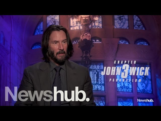 Keanu Reeves on 'the gift' of John Wick 3 - Parabellum | Newshub