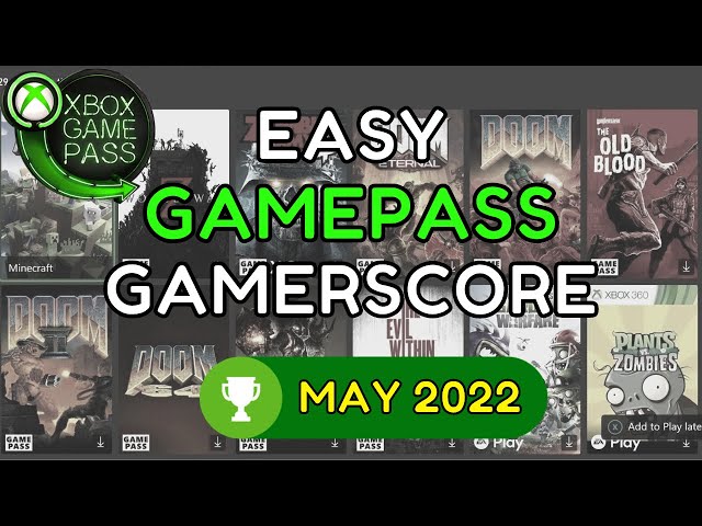 Easy Game Pass Games for Achievements and Completion - May 2022