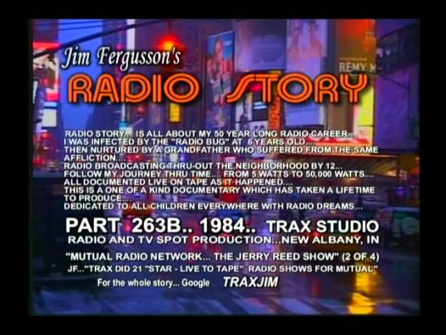 CLASSIC JERRY REED!!! - 1984 LIVE - JIM FERGUSSON'S RADIO STORY/ALANNA NASH - RS 263XL