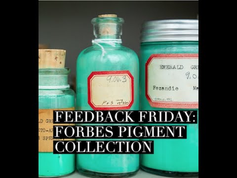 Feedback Friday: The Forbes Pigment Collection w/ Director Narayan Khandekar.