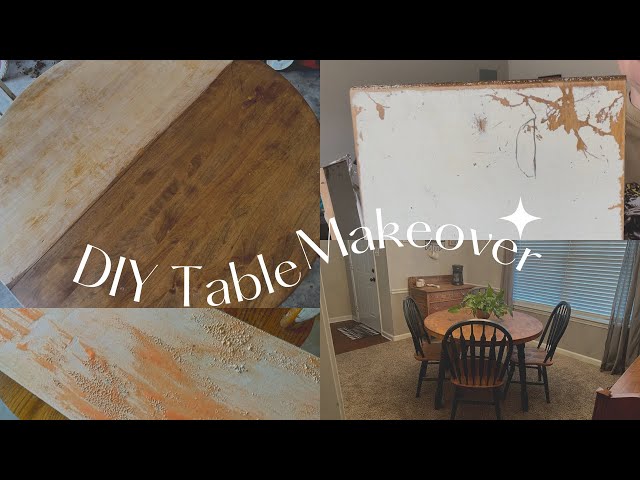 DIY Kitchen Table and Chairs Makeover | Refurbishing Furniture