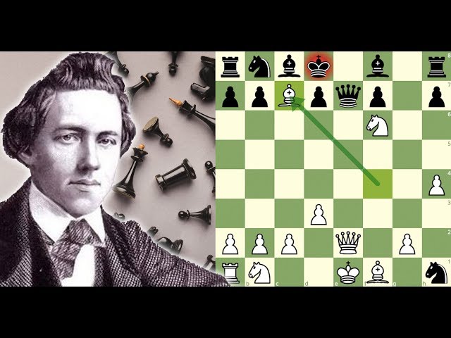 O maior gênio da história do Xadrez? Morphy x Anderssen (1858)
