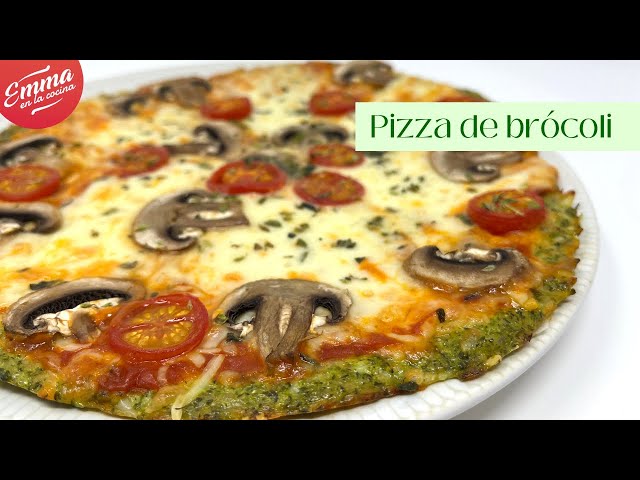 PIZZA hecha a base DE BRÓCOLI | Sin carbohidratos