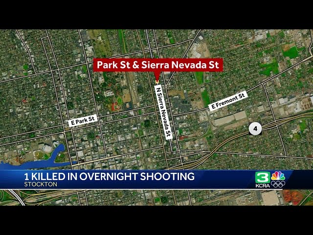 Man shot, killed in Stockton early Sunday morning