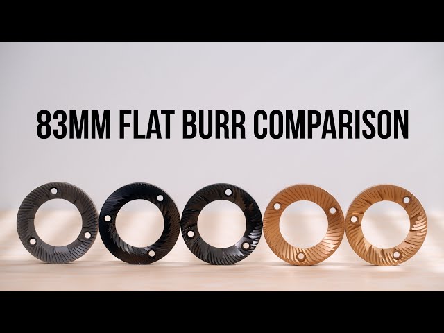 83mm Flat Burr Taste Testing! Which one should you choose?