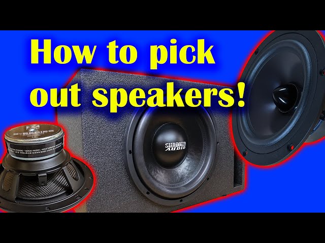 Speaker Specs Explained