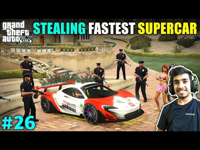 I STOLE SUPERCAR FOR $2000000 RACE | GTA V GAMEPLAY #26