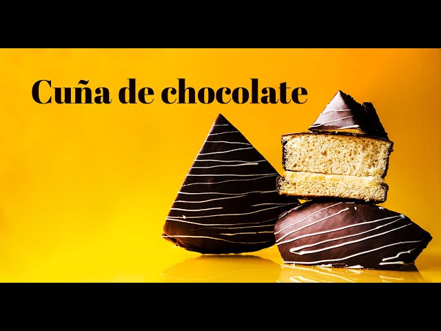 Cuña de crema y chocolate - Bollos de los 80-90's #BakeStreet​ #Cuñachocolate​