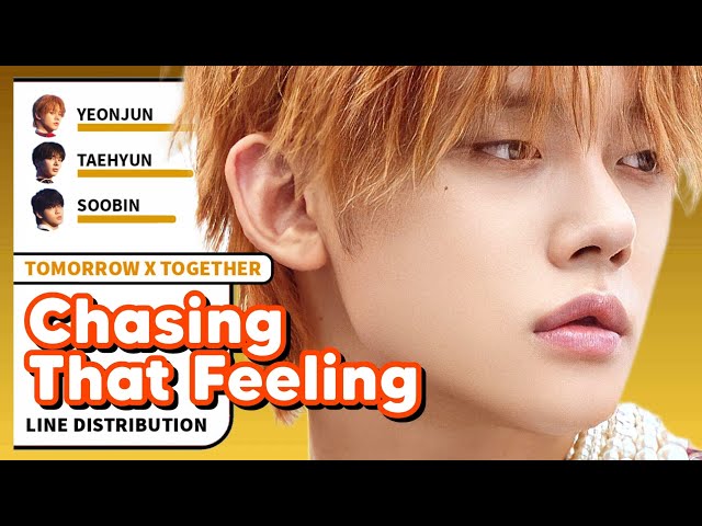 TOMORROW X TOGETHER - Chasing That Feeling (Line Distribution)
