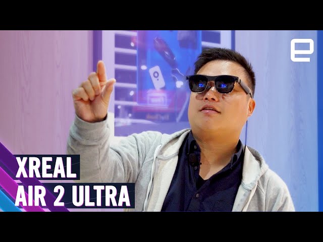 XREAL Air 2 Ultra hands-on at CES 2024: An alternative to the Apple Vision Pro?