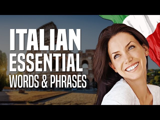 Learn Italian Vocabulary: Survival Words and Phrases - Lesson #1 | OUINO.com