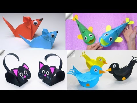 11 DIY paper crafts | Paper toys