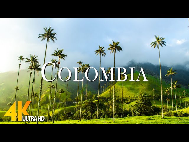 Colombia 4K Relaxing Music Along With Beautiful Nature Videos - 4K Video UHD