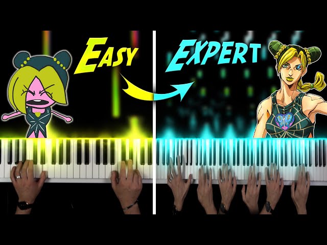 Jolyne's Theme | EASY to EXPERT But...