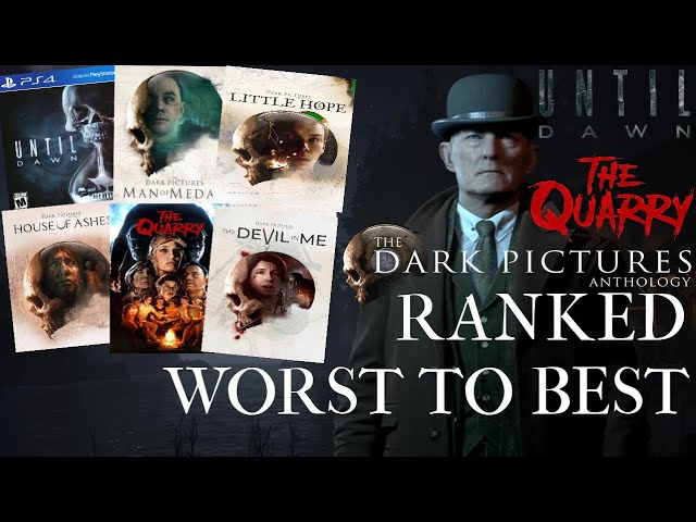 Ranking The Dark Pictures Anthology, Until Dawn & The Quarry WORST TO BEST (Top 6 Games)