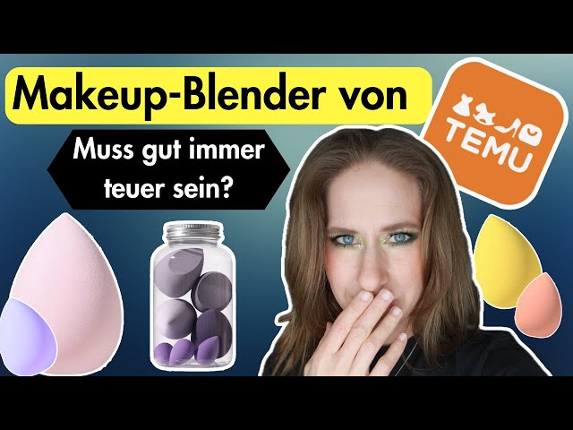 UNGLAUBLICH | TEMU Makeup-Blender | REVIEW | Besser geht nicht!