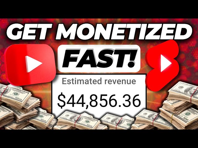 How To Get MONETIZED On YouTube FAST! Using YouTube Shorts (YouTube Monetization Tutorial)
