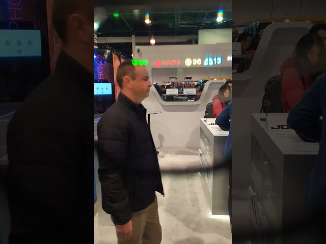 AR glasses have come a long way. #iwork4dell #ces2024