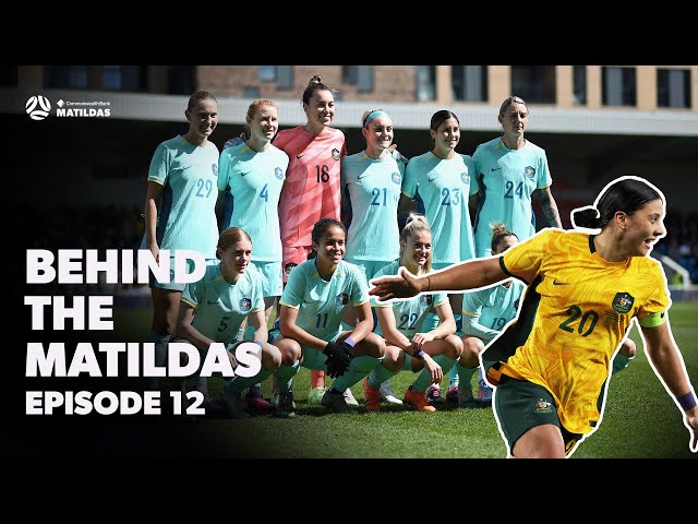 Behind the Matildas v Scotland & England, brought to you by Rebel