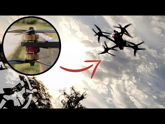 We put 8 motors on a Freestyle Drone.. the X8 7in kwad that RIPS