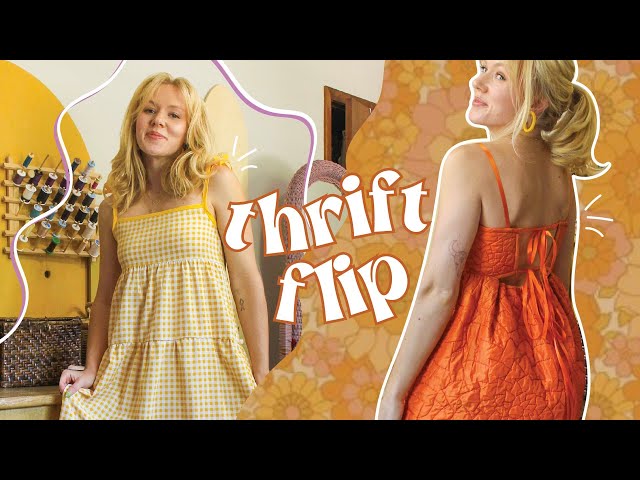 THRIFT FLIP | diy summer clothing transformations from thrifted clothes & blankets | WELL-LOVED