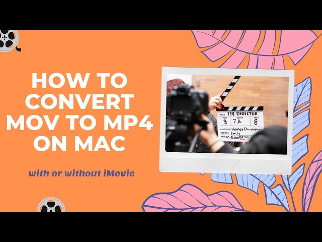 How to Convert MOV to MP4 on Mac Easily with or without iMovie