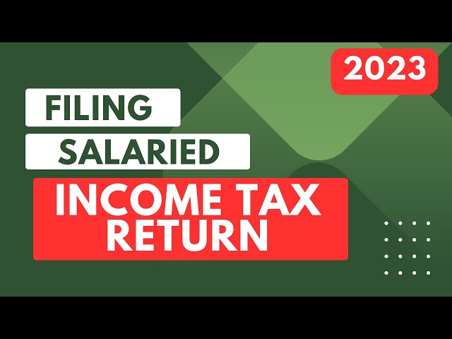 Fast and Easy Guide: Filing Your Salaried Income Tax Return in Minutes! | 2023 | FBR Pakistan