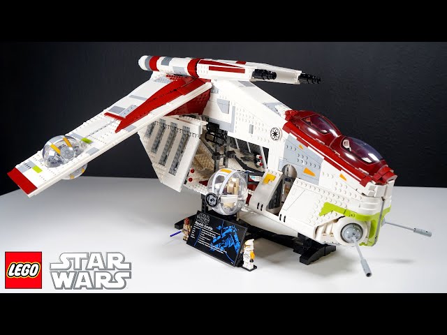 An der Zielgruppe vorbei: LEGO Star Wars 'UCS Republic Gunship' Review! | Set 75309, Sommer 2021
