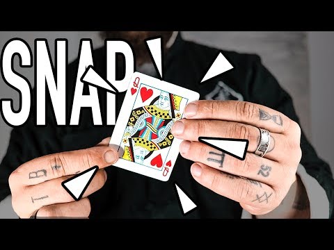 How to INSTANTLY Change a Card - SNAP CHANGE Tutorial