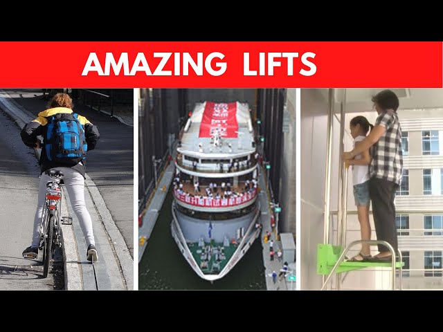 Incredible Engineering, Amazing Elevators And Lifts Around The Globe, World Strangest Elevator