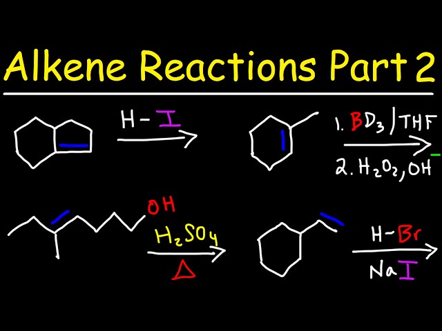 Alkene Reactions Part 2 - Membership