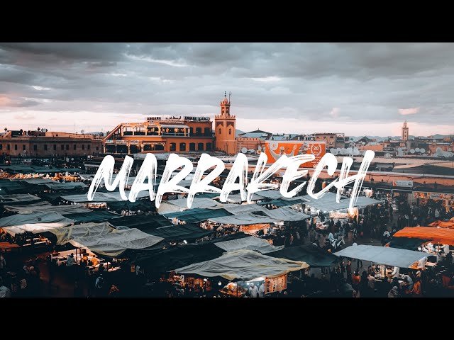 Marrakech 4K | Beautiful Morocco