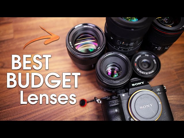Sony A7IV Best Budget Lenses (Sony A7III)