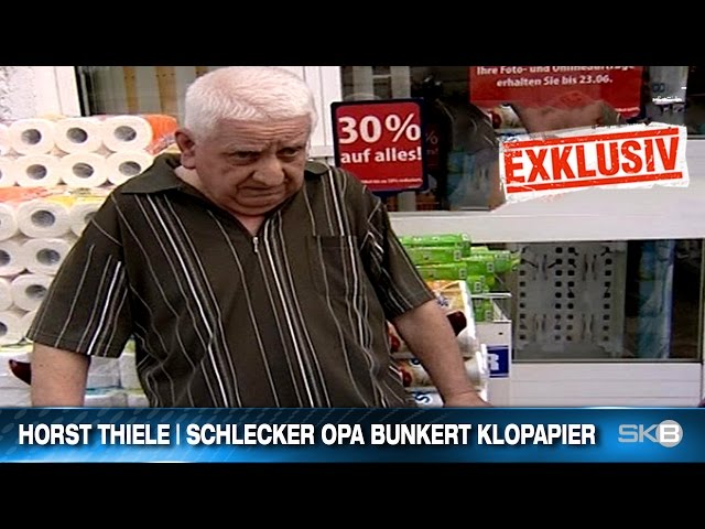 HORST THIELE | SCHLECKER OPA BUNKERT KLOPAPIER