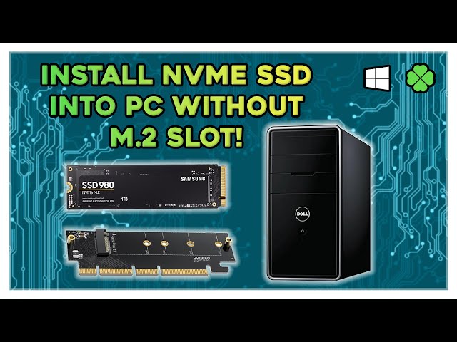 How to Install a NVMe SSD Into Any PC Without an M.2 Slot