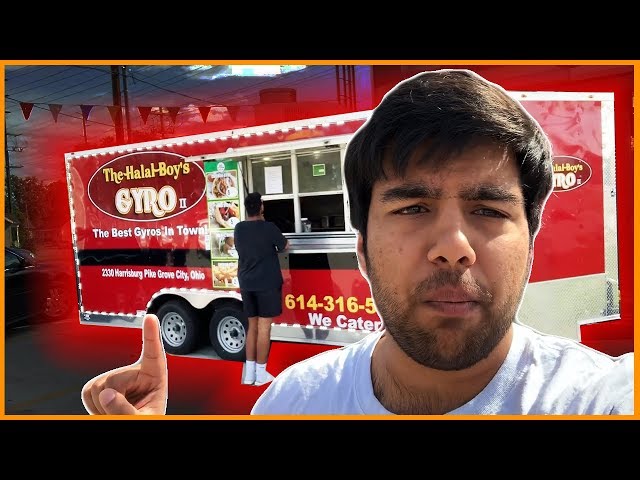 This food truck claimed to have the best Gyros in my town...(VLOG)