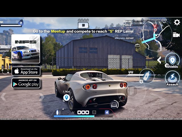 NFS Mobile | Hot Prsuit Mode: Police Chase (Android,iOS) Part-III