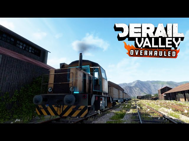 We CRUSHED This Freight Haul From The Sawmill To Goods Factory & Town - Derail Valley