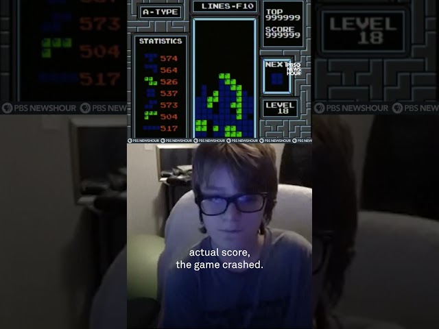 WATCH: 13-year-old is first gamer ever to beat Tetris