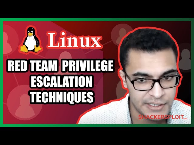 Linux Privilege Escalation Techniques | Red Team Series 9-13