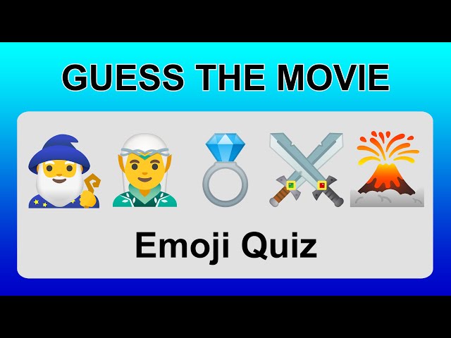 Guess the Movie by Emoji #1 (Emoji Quiz) 😀