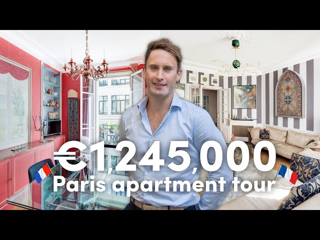 What 1.2 MILLION euros BUYS you in PARIS | Luxury Apartment Tour