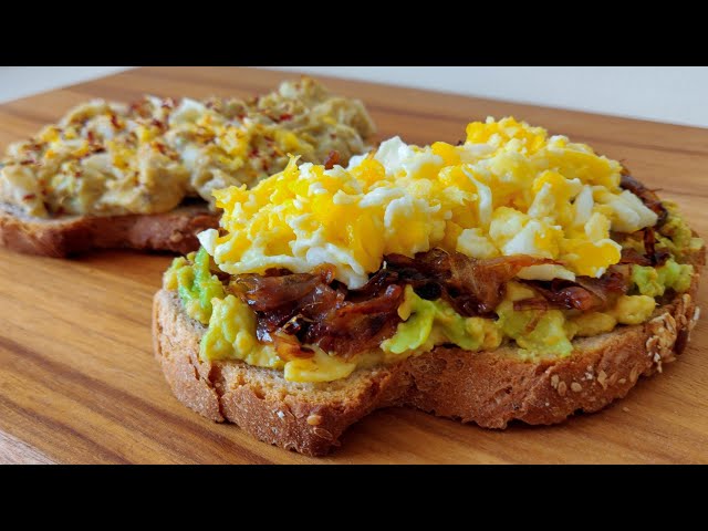 Avocado Toast Recipe • Avocado Toast with Egg