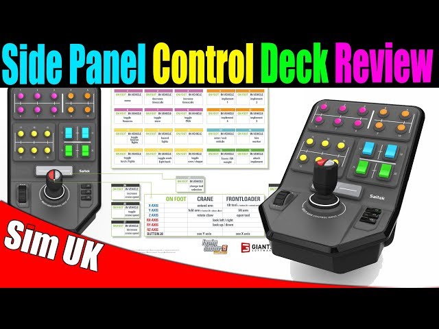 Logitech/Saitek Side Panel Control Deck Review + Unboxing (PLUS Hidden Button)