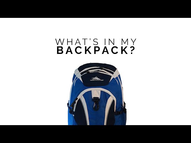 what's in my backpack! 🎒 freshman year of high school