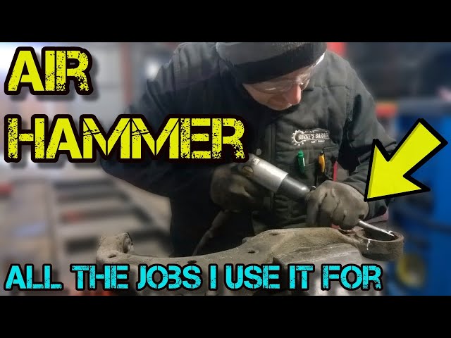 Stuck Bolts, Bushes or Nuts?? Air Hammer To The Rescue 🔨