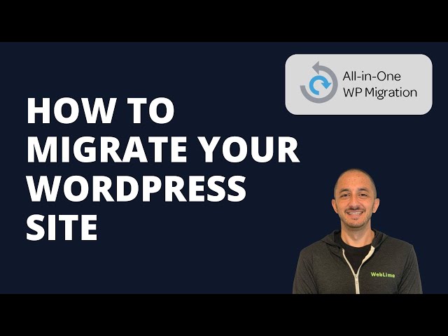 WordPress Migration - All in One WP Migration Plugin - Step By Step
