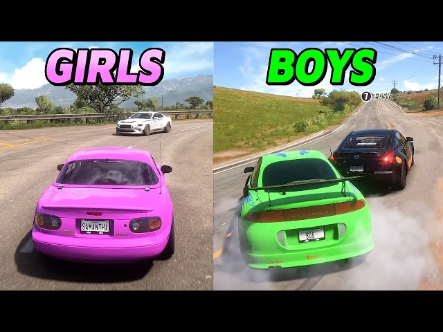 Girls vs Boys - Forza Horizon 5